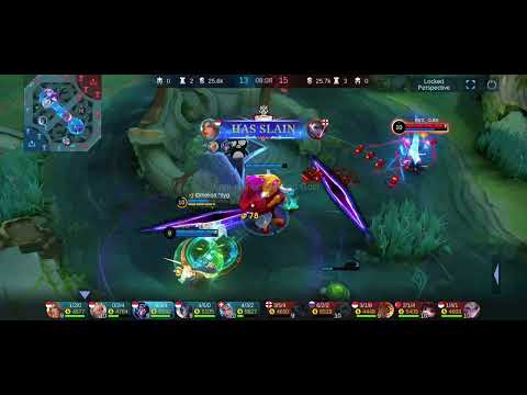 Playing ranked with 4 assassin's,  Mobile Legends.