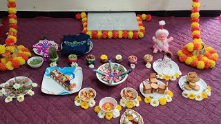 Bornhan decorations ideas| sankranti decoration ideas at home| bornahan decoration ideas at home|