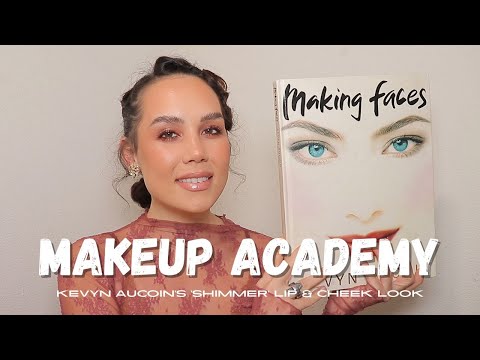 Makeup Academy - Kevyn Aucoin's 'shimmer' look