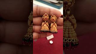 New 22k gold temple jhumka design #shorts #viralshort