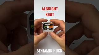 How To Tie An Albright Knot #carpfishing #albrightknot #tutorial #fishing #karpfen #benjaminhuck