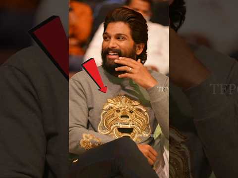 Allu Arjun Phuspa 2 Event his Outfit #shorts #viralshort