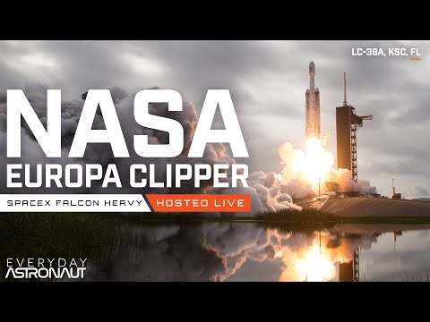 Watch SpaceX Launch NASA's Europa Clipper to Jupiter / Europa!