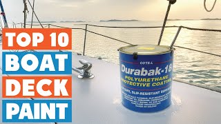 Top 10 Best Boat Deck Paints in 2025: Non-Slip & Durable Solutions