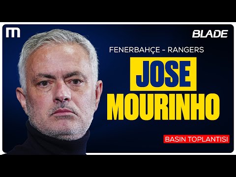 Jose Mourinho & Çağlar Söyüncü Basın Toplantısı Canlı Yayın | Fenerbahçe - Rangers Maçına Doğru