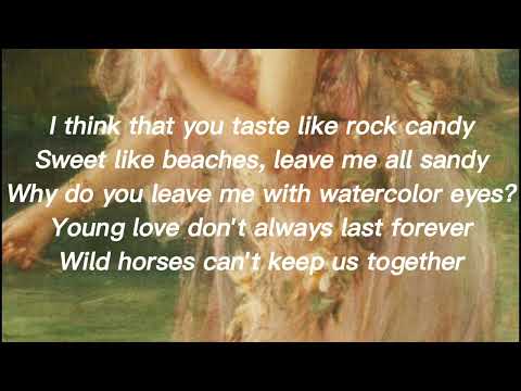 Lana Del Rey - WATERCOLOR EYES (lyrics)