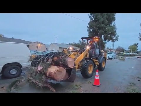 Pico Rivera twister: Homes, cars damaged