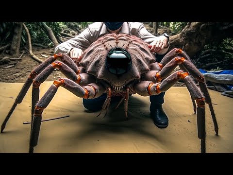 Rarest Spider in The World in Action