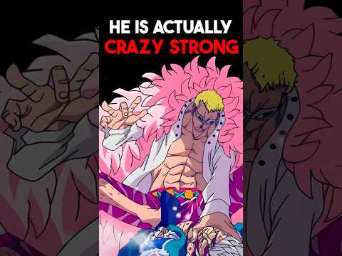 Doflamingo is actually insanely strong #onepiece #doflamingo #anime