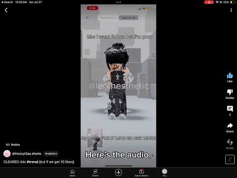 How to make the (late) Cleared Roblox trend