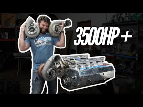 THE 12 ROTOR GETS 3 MASSIVE TURBOS