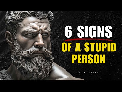 6 HABITS That Secretly Make You Look Foolish | STOIC PHILOSOPHY