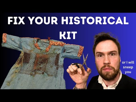 Repairing Your Historical Clothing is Period (I promise!)