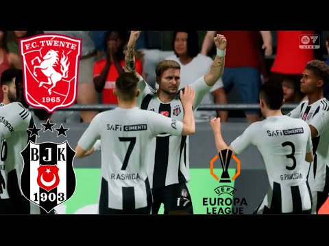 TWENTE - Beşiktaş Maçı | Uefa Avrupa ligi 8.Hafta 24/25 (Maç Özeti)