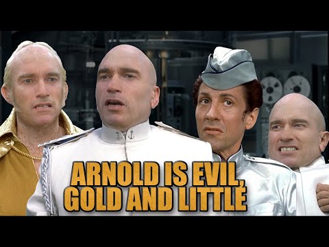 Arnold Schwarzenegger Is Evil, Gold and Little - Sylvester Stallone