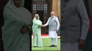 PM Modi holds bilateral meeting with Bangladesh PM Sheikh Hasina | #shorts