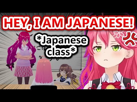 Miko's Reaction To Learning Japanese From IRyS And Anya... (Many Other References)