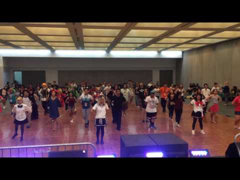 【Anime Expo 2016】J-Pop Dance Workshop 2: Kami no Mani Mani