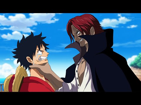 Luffy's reaction after meeting Shanks' brother Celestial Dragon - One Piece