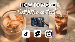 How To Create & Edit Aesthetic Videos (Instagram Reels, TikToks & Shorts)