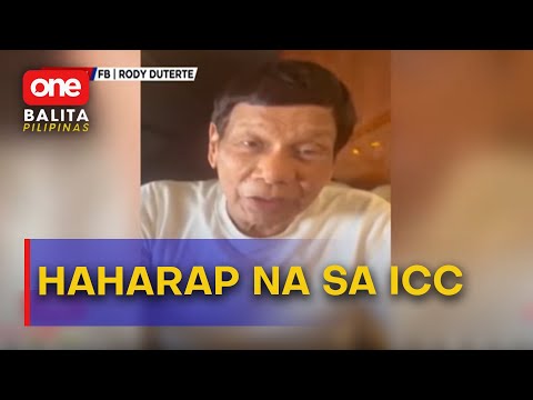 Dating Pres. Rodrigo Duterte, nakatakdang mag-initial appearance sa ICC | One Balita Pilipinas