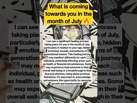 What is coming towards you in the month of July 🤩 (very deep) #shorts #tarot #generationalwealth