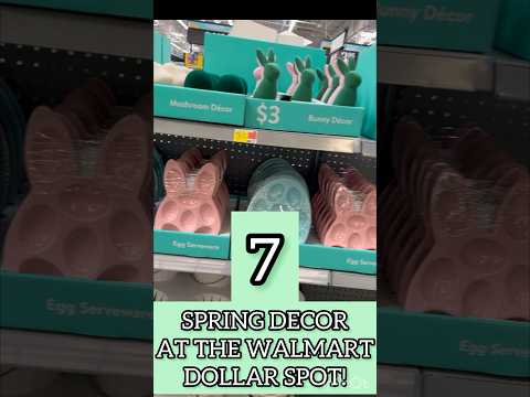 CUTE SPRING DECOR $5 & UNDER/WALMART DOLLAR SPOT #short #shorts