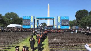 2012 GW Commencement: Timelapse