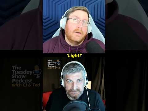 Lighting the way for episode three of series five: The Tuesday Show Podcast.. #shorts