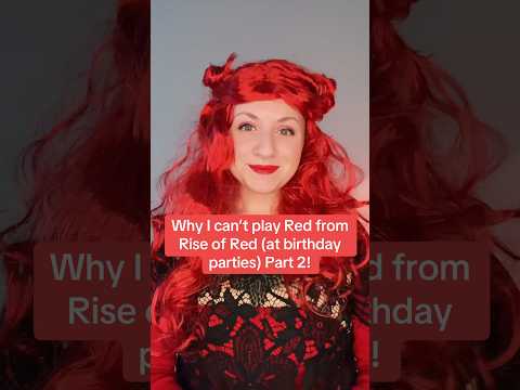 Why I can’t play Princess Red Part 2 (shuffle of love) #riseofred #descendants #shorts