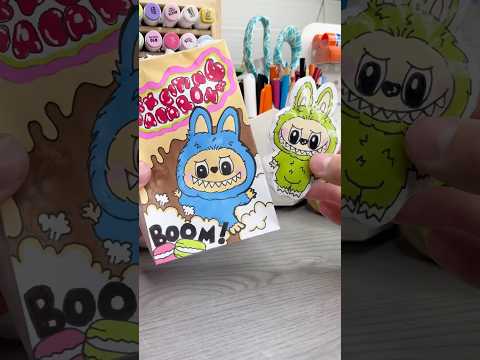 ✨DIY Mystery POP Mart squishy! #popmart #papersquishy #squishy #papercraft #cutepapercraft  ￼