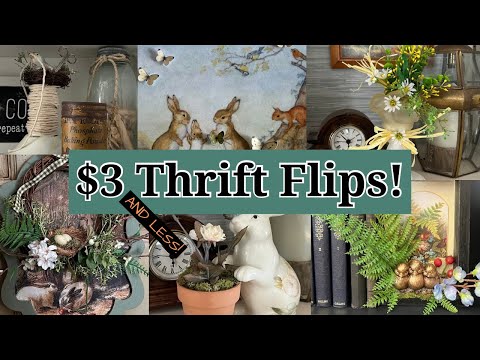 You Won’t Believe These Stunning Spring DIYs Using $3 Thrift Store Finds!