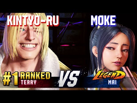 SF6 ▰ KINTYO-RU (#1 Ranked Terry) vs MOKE (Mai) ▰ High Level Gameplay