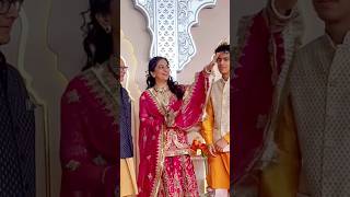 Juhi Chawla With Husband Arrives At Anant Radhika Wedding Reception #shortvideo #shorts #ambani