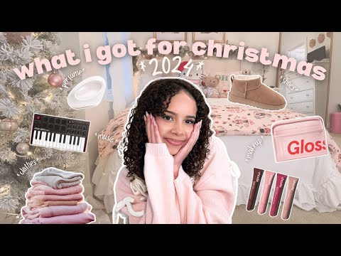 what i got for christmas 2024 🎁 | *christmas haul* *pink christmas* *aesthetic*