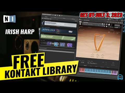 FREE KONTAKT LIBRARY - NI IRISH HARP 🎹