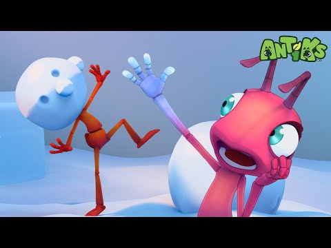 Frozen Ants ❄️🧊 | Antiks 🐜 | Funny Cartoons for Kids