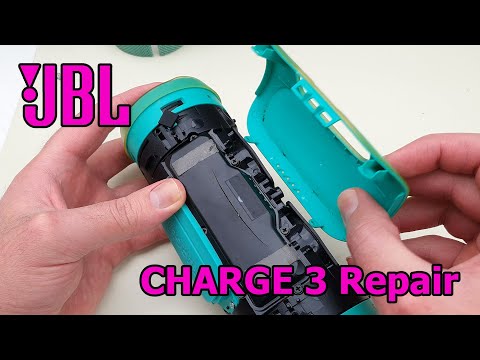 JBL Charge 3 Repair - Swollen Battery vs Plastic