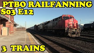 PTBO Railfanning S03E12 - 3 Trains Strathroy Sub