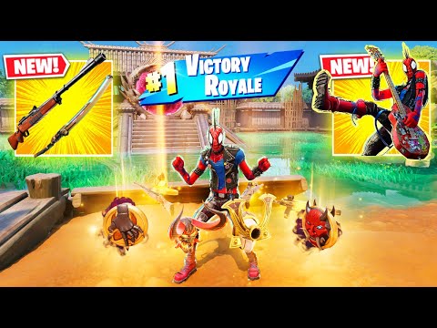 SPIDER-PUNK vs NEW 3 MEDALLIONS & MYTHIC’S CHALLENGE (FORTNITE CHAPTER6)