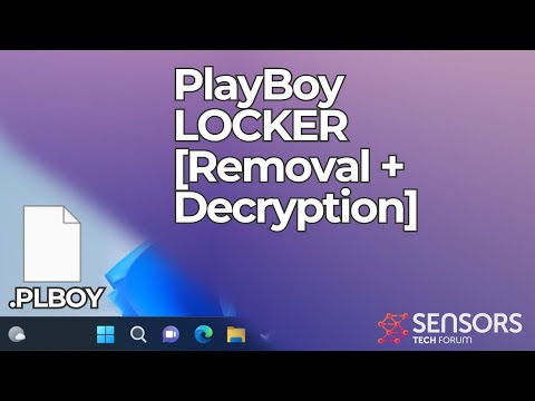 PlayBoy LOCKER Virus [.PLBOY Files] Removal + Recovery Guide