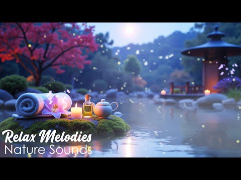 Relaxing Spa Music • Gentle Sounds of Water 🌿 Relieves Stress and Anxiety