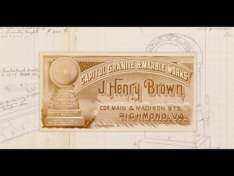 Grave Artistry: New Findings from the J. Henry Brown Order Books