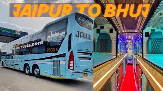 Jaipur To Bhuj In Jakhar Travels Volvo 9600 sleeper Bus