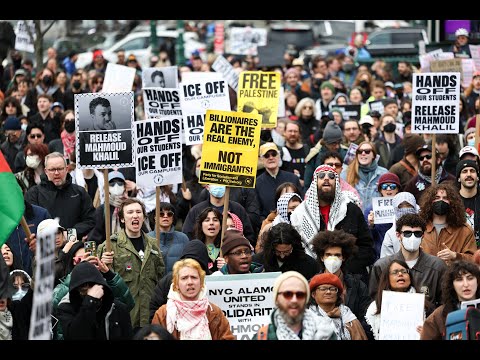 Live: Protesters against Donald Trump gather in Washington, DC, ahead of government shutdown vote