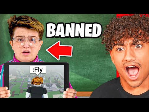 Kid BANNED From School For Roblox TROLLING..