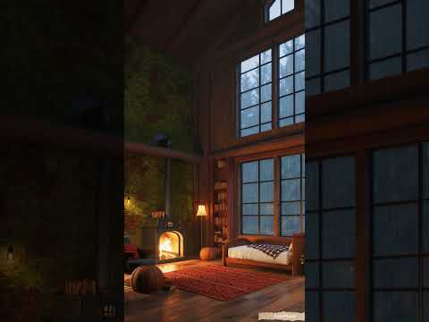 #relax #cabinambience #cozycabinambience #rain #rainsounds #cabin #peace #cabinrainsounds