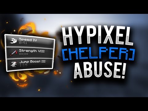 HYPIXEL HELPER ABUSE! (BEDWARS)