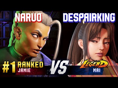 SF6 ▰ NARUO (#1 Ranked Jamie) vs DESPAIRKING | LONGZHU (Mai) ▰ High Level Gameplay