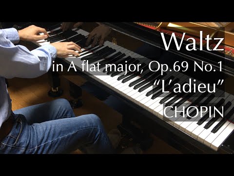 Chopin - Waltz in A-flat major, Op. 69 No. 1 "L'adieu" - pianomaedaful